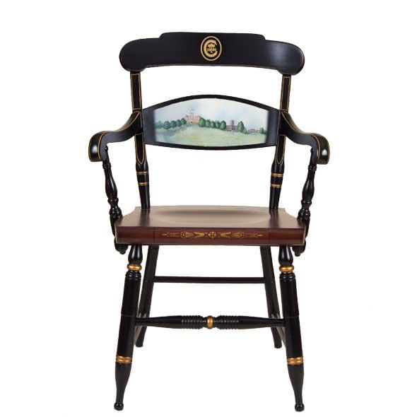 Hand-painted Clemson Campus Chair by Hitchcock