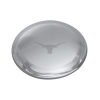 Texas Longhorns Glass Dome Paperweight by Simon Pearce