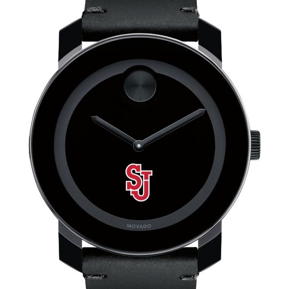 St. John's Men's Movado BOLD with Leather Strap - Image 1