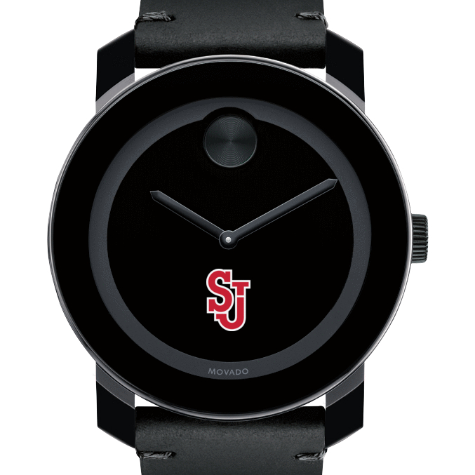 St. John's Men's Movado BOLD with Leather Strap