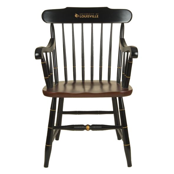 University of Louisville Captain's Chair by Hitchcock