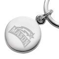 George Mason University Sterling Silver Insignia Key Ring - Image 2