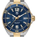 click to view St. John's Men's TAG Heuer Two-Tone Formula 1 with Blue Dial & Bezel - Image 1