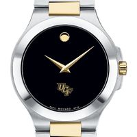 UCF Men's Movado Collection Two-Tone Watch with Black Dial