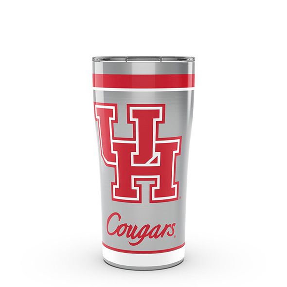 Houston 20 oz. Stainless Steel Tervis Tumblers with Hammer Lids - Set of 2 - Image 1