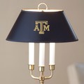Texas A&M University Lamp in Brass & Marble - Image 2