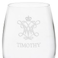William & Mary Red Wine Glasses - Set of 4 - Image 3
