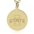 Iowa State 18K Gold Pendant & Chain - Image 2