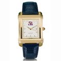 LSU Men's Gold Quad with Leather Strap - Image 2