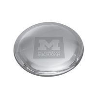 Michigan Glass Dome Paperweight by Simon Pearce