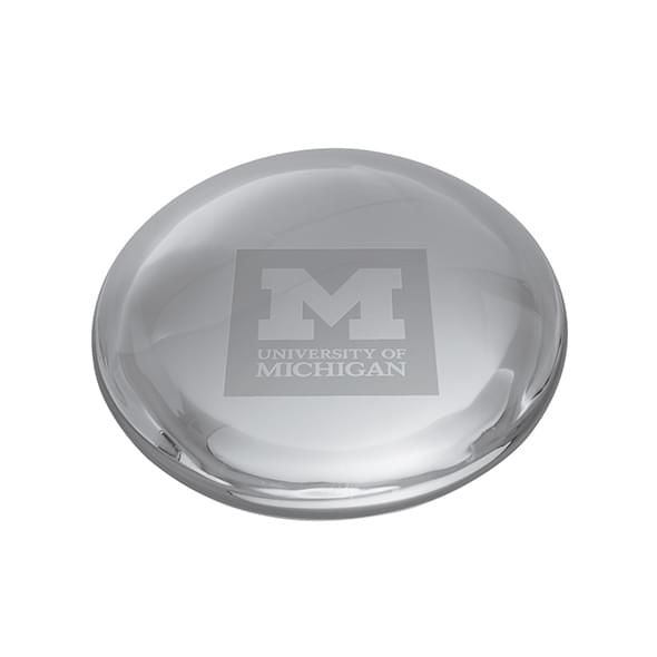 Michigan Glass Dome Paperweight by Simon Pearce - Image 1