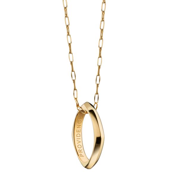 Providence Monica Rich Kosann Poesy Ring Necklace in Gold - Image 1