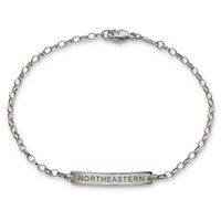 Northeastern Monica Rich Kosann Petite Poesy Bracelet in Silver