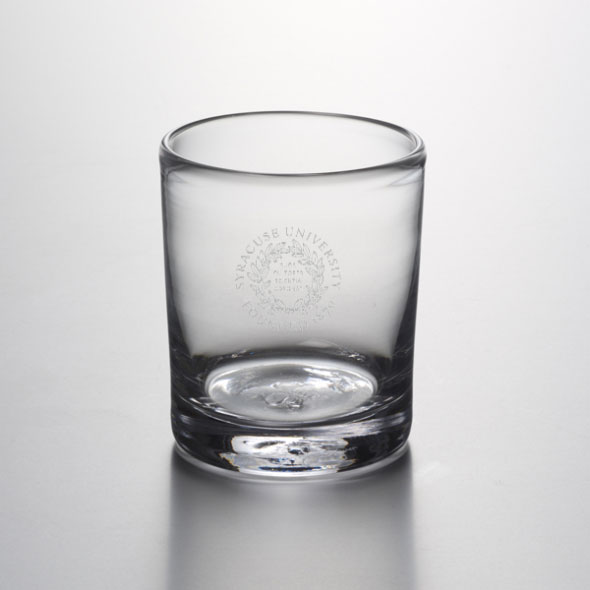 Syracuse University Double Old Fashioned Glass by Simon Pearce
