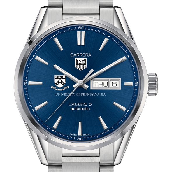 University of Pennsylvania Men's TAG Heuer Carrera with Day-Date
