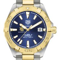 Marquette Men's TAG Heuer Automatic Two-Tone Aquaracer with Blue Dial