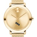 Oral Roberts Women's Movado Bold Gold with Mesh Bracelet - Image 1