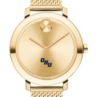 Oral Roberts Women's Movado Bold Gold with Mesh Bracelet