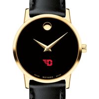 Dayton Women's Movado Gold Museum Classic Leather