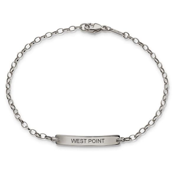 West Point Monica Rich Kosann Petite Poesy Bracelet in Silver - Image 1