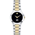 BYU Women's Movado Collection Two-Tone Watch with Black Dial - Image 2