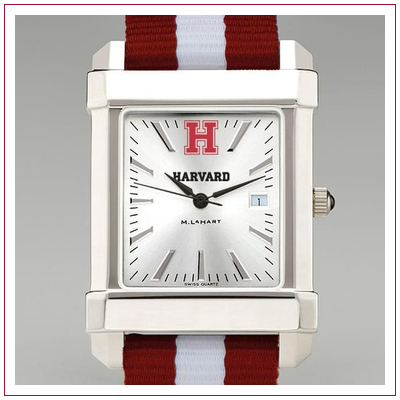 Harvard University Collegiate Watch with RAF Nylon Strap for Men