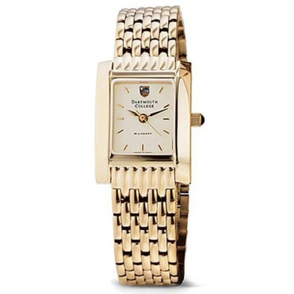 Dartmouth Women's Gold Quad Watch with Bracelet