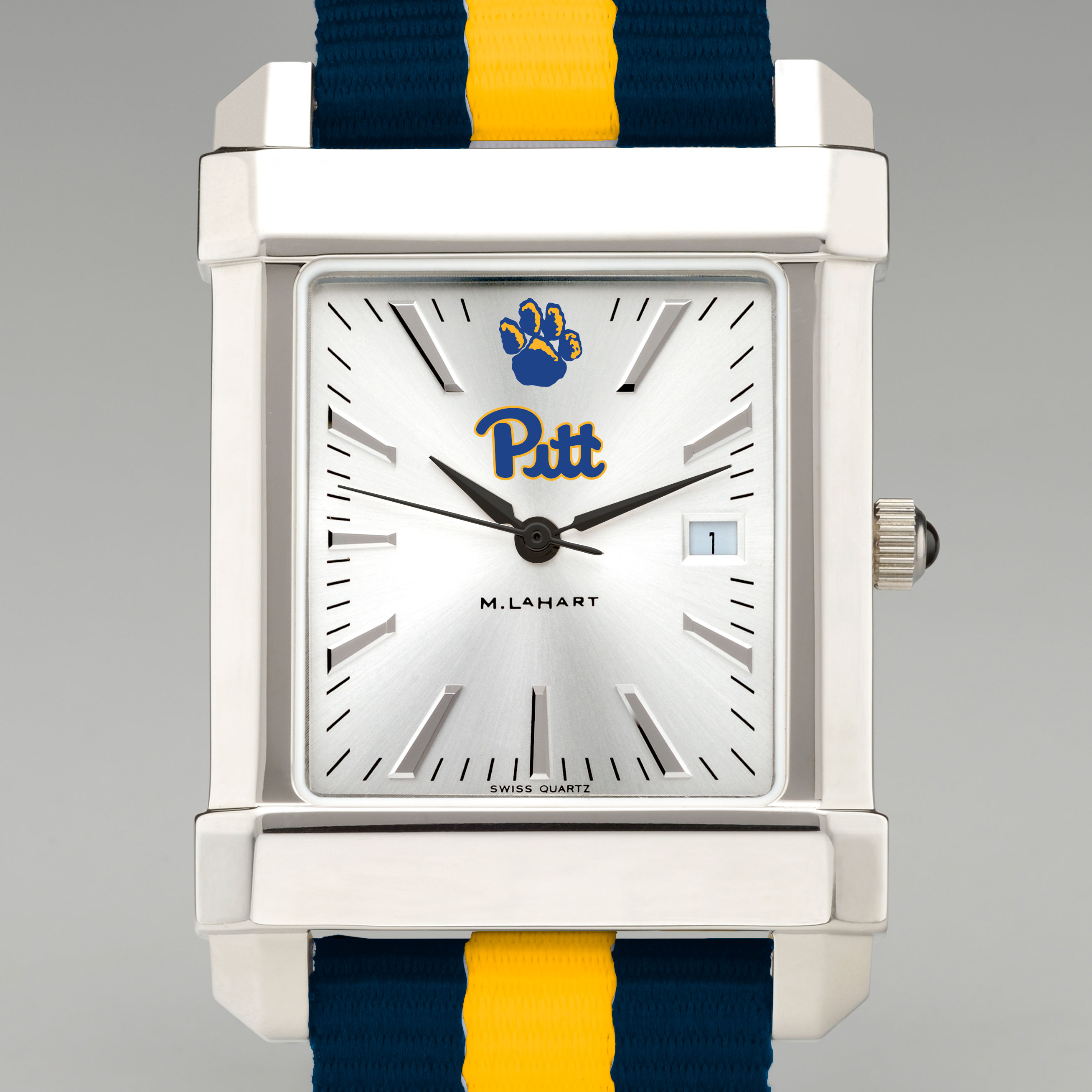 Pitt Collegiate Watch with NATO Strap for Men