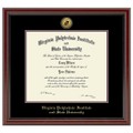 Virginia Tech Diploma Frame - Gold Medallion - Image 1