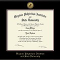 Virginia Tech Diploma Frame - Gold Medallion - Image 2