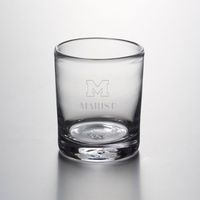 Marist Double Old Fashioned Glass by Simon Pearce