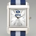 Brigham Young University Collegiate Watch with NATO Strap for Men - Image 1