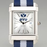 Brigham Young University Collegiate Watch with NATO Strap for Men