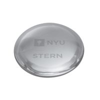 NYU Stern Glass Dome Paperweight by Simon Pearce