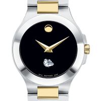 Gonzaga Women's Movado Collection Two-Tone Watch with Black Dial