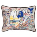 USNA Embroidered Pillow - Image 1