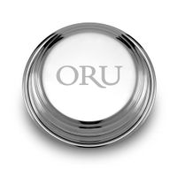 Oral Roberts Pewter Paperweight