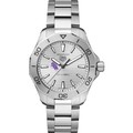 SFASU Men's TAG Heuer Steel Aquaracer with Silver Dial - Image 2