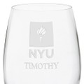 NYU Red Wine Glasses - Set of 4 - Image 3