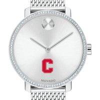 Cornell Women's Movado Bold with Crystal Bezel & Mesh Bracelet