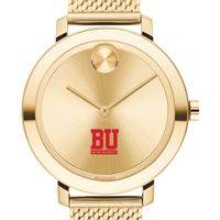 BU Women's Movado Bold Gold with Mesh Bracelet