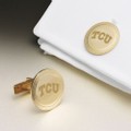 TCU 14K Gold Cufflinks - Image 1