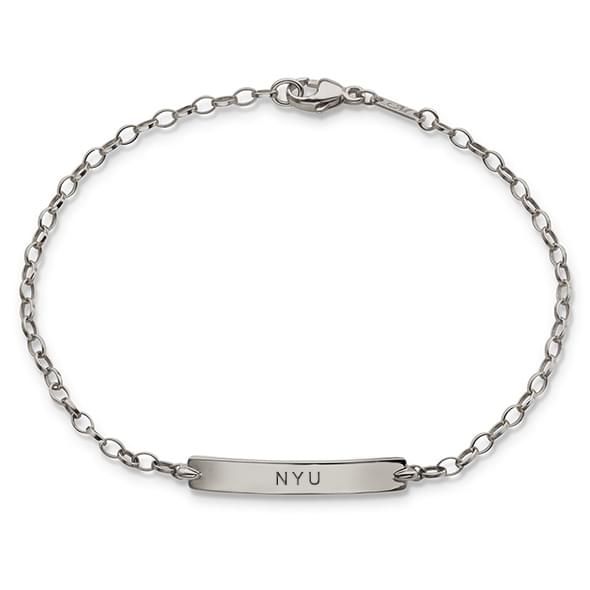 NYU Monica Rich Kosann Petite Poesy Bracelet in Silver - Image 1