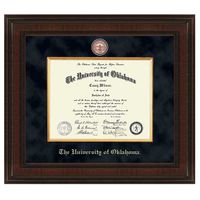 Oklahoma Excelsior Bachelor's/Master's Diploma Frame