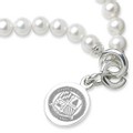 Loyola Pearl Bracelet with Sterling Silver Charm - Image 2