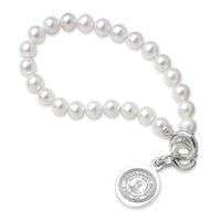 VMI Pearl Bracelet with Sterling Silver Charm