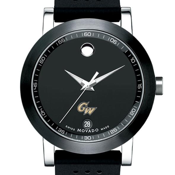 George Washington Men's Movado Museum Sport Rubber Strap