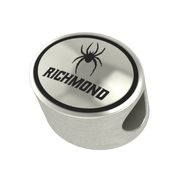 University of Richmond Enameled Bead in Black
