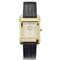 Emory Men's Gold Quad with Leather Strap - Image 2