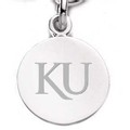 University of Kansas Sterling Silver Charm - Image 1